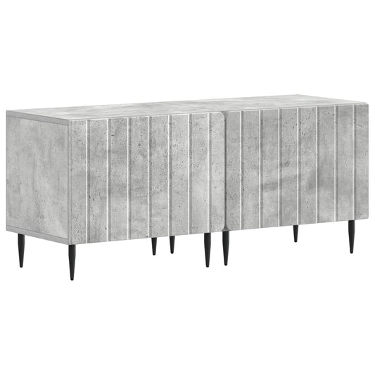 5 Piece LED TV Cabinet Concrete Grey Engineered Wood 5 Piece LED TV Cabinet Concrete Grey Engineered Wood