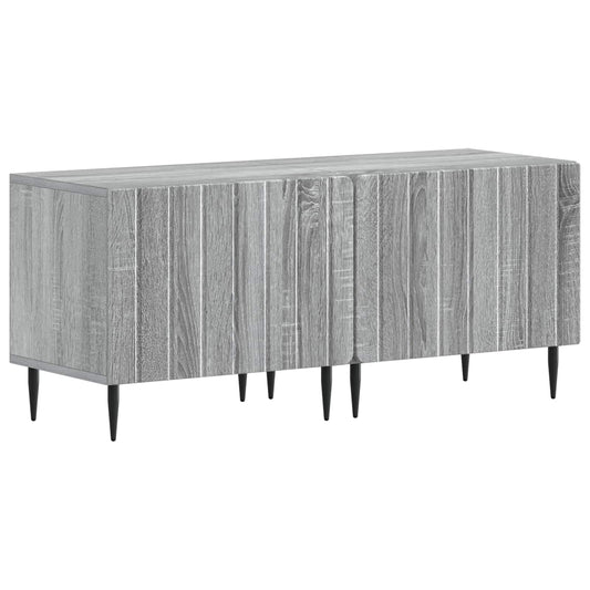 5 Piece LED TV Cabinet Grey Sonoma Engineered Wood 5 Piece LED TV Cabinet Grey Sonoma Engineered Wood