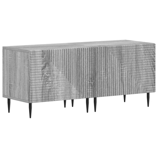 3 Piece LED TV Cabinet Grey Sonoma Engineered Wood 3 Piece LED TV Cabinet Grey Sonoma Engineered Wood