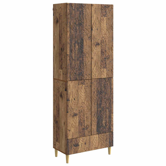 Cabinet Set 2 pcs Old Wood Engineered Wood Cabinet Set 2 pcs Old Wood Engineered Wood