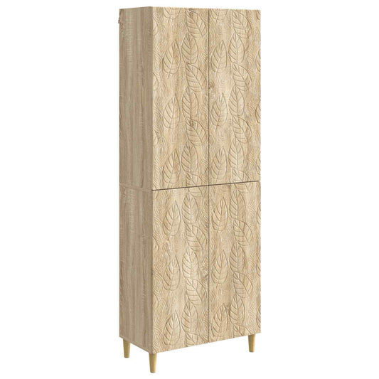 Cabinet Set 2 pcs Sonoma Oak Engineered Wood Cabinet Set 2 pcs Sonoma Oak Engineered Wood