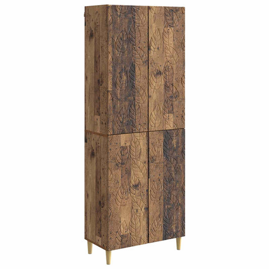 Cabinet Set 2 pcs Old Wood Engineered Wood Cabinet Set 2 pcs Old Wood Engineered Wood