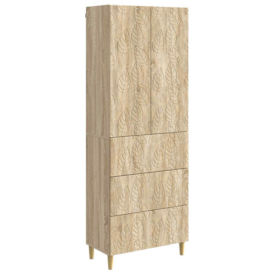 Cabinet Set 2 pcs Sonoma Oak 66 x 34.5 x 90 cm Engineered Wood Cabinet Set 2 pcs Sonoma Oak 66 x 34.5 x 90 cm Engineered Wood