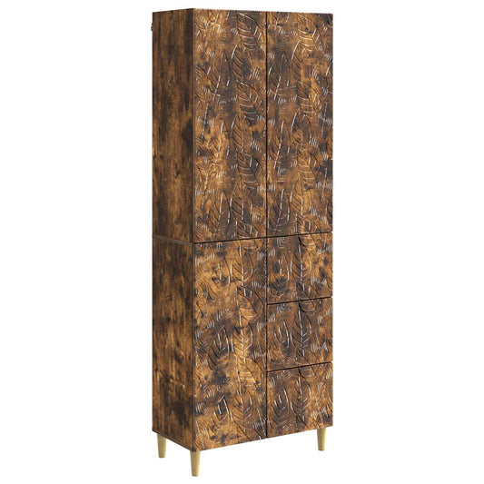 2 pcs Smoked Oak 2 pcs Smoked Oak