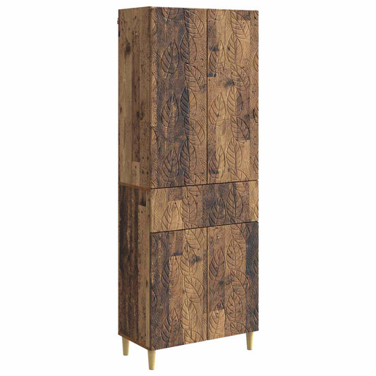 Cabinet Set 2 pcs Old Wood Engineered Wood Cabinet Set 2 pcs Old Wood Engineered Wood