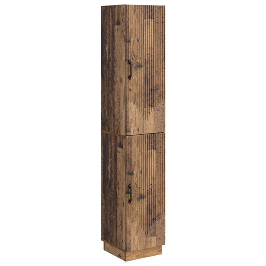 Cabinet Set 2 pcs Old Wood Engineered Wood Cabinet Set 2 pcs Old Wood Engineered Wood