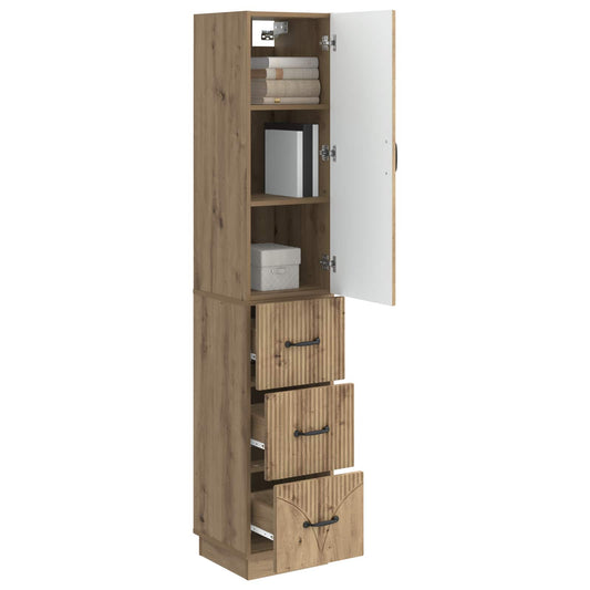 Cabinet Set 2 pcs Artisan Oak 33 x 34.5 x 87 cm Engineered Wood Cabinet Set 2 pcs Artisan Oak 33 x 34.5 x 87 cm Engineered Wood