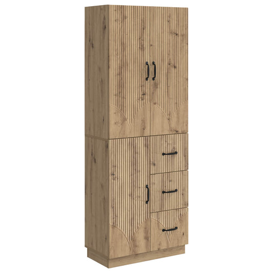 Cabinet Set 2 pcs Artisan Oak Engineered Wood Cabinet Set 2 pcs Artisan Oak Engineered Wood