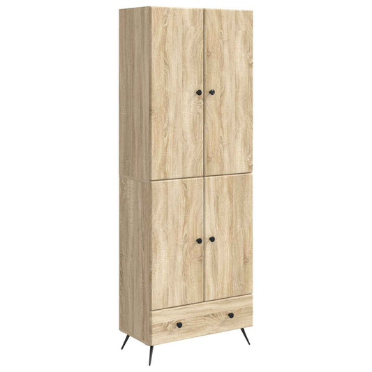 Cabinet Set 2 pcs Sonoma Oak Engineered Wood Cabinet Set 2 pcs Sonoma Oak Engineered Wood