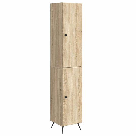 Cabinet Set 2 pcs Sonoma Oak Engineered Wood Cabinet Set 2 pcs Sonoma Oak Engineered Wood
