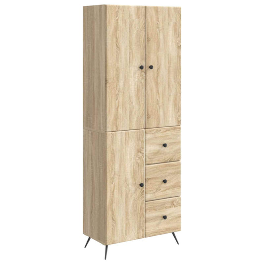 Cabinet Set 2 pcs Sonoma Oak Engineered Wood Cabinet Set 2 pcs Sonoma Oak Engineered Wood