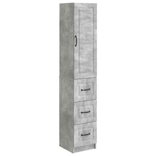 Cabinet Set 2 pcs Concrete Grey 33 x 34.5 x 87 cm Cabinet Set 2 pcs Concrete Grey 33 x 34.5 x 87 cm