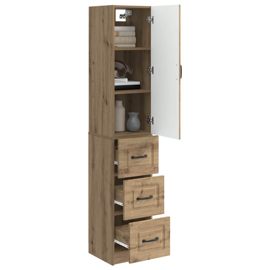 Cabinet Set 2 pcs Artisan Oak 33 x 34.5 x 87 cm Engineered Wood Cabinet Set 2 pcs Artisan Oak 33 x 34.5 x 87 cm Engineered Wood
