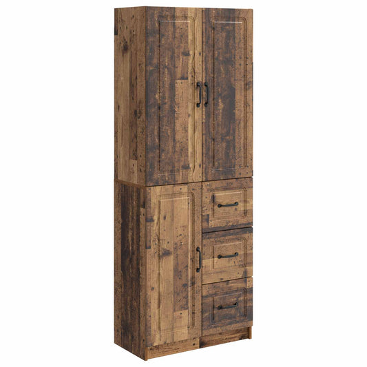 Cabinet Set 2 pcs Old Wood Engineered Wood Cabinet Set 2 pcs Old Wood Engineered Wood