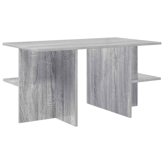 Coffee Table Grey Sonoma 87 x 50 x 45 cm Engineered Wood Coffee Table Grey Sonoma 87 x 50 x 45 cm Engineered Wood
