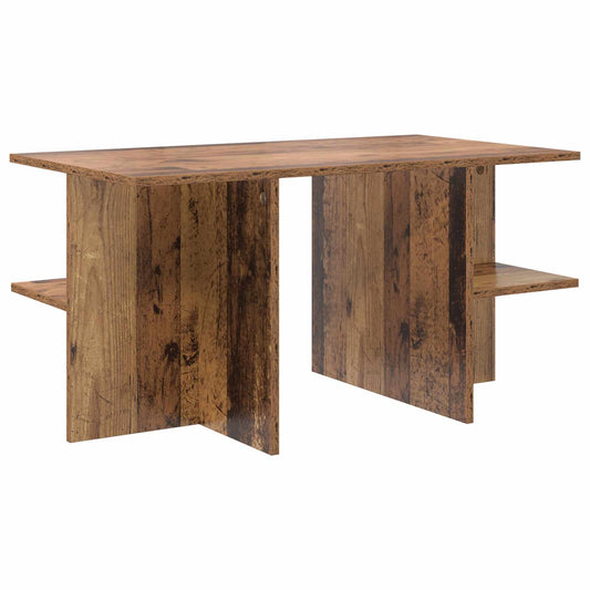 Coffee Table Old Wood 87 x 50 x 45 cm Engineered Wood Coffee Table Old Wood 87 x 50 x 45 cm Engineered Wood