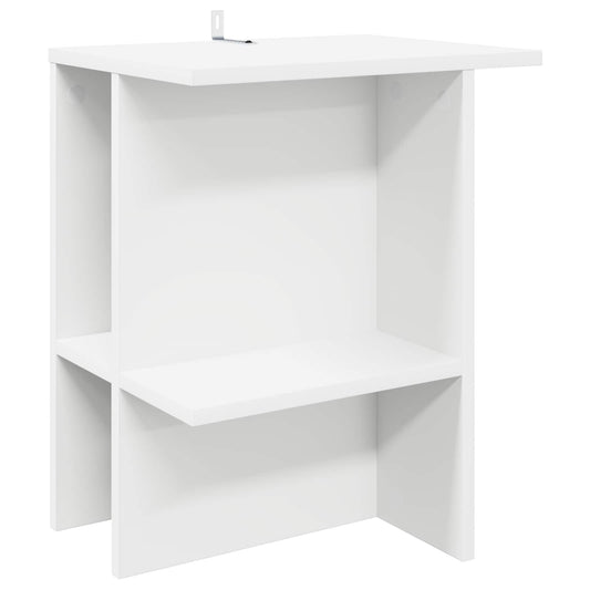 Coffee Table White 40 x 30 x 49 cm Engineered Wood Coffee Table White 40 x 30 x 49 cm Engineered Wood