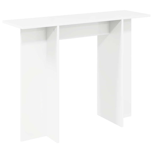 Console Table White 100 x 30 x 75 cm Engineered Wood Console Table White 100 x 30 x 75 cm Engineered Wood