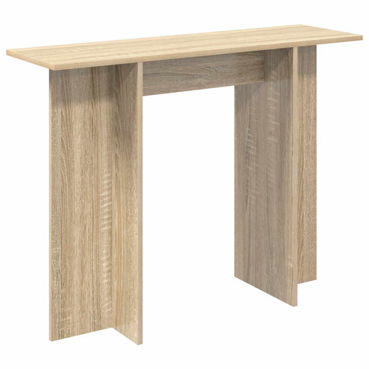 Console Table Sonoma Oak 100 x 30 x 75 cm Engineered Wood Console Table Sonoma Oak 100 x 30 x 75 cm Engineered Wood