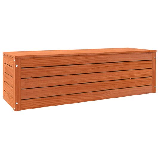 Storage Box Wax Brown 109 x 36.5 x 33 cm Solid Pine Wood Storage Box Wax Brown 109 x 36.5 x 33 cm Solid Pine Wood