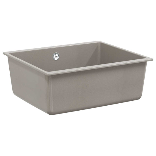 Sink 80% Quartz and 20% Resin 530 x 460 mm Grey Sink 80% Quartz and 20% Resin 530 x 460 mm Grey