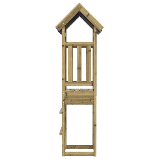 Play Tower Brown 52.5 x 46.5 x 208 cm Solid Impregnated Wood Play Tower Brown 52.5 x 46.5 x 208 cm Solid Impregnated Wood