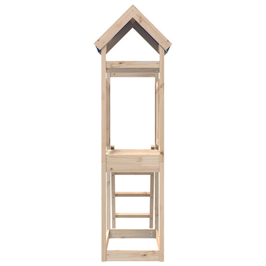 Play Tower Brown 52.5 x 110.5 x 215 cm Solid Pine Wood Play Tower Brown 52.5 x 110.5 x 215 cm Solid Pine Wood