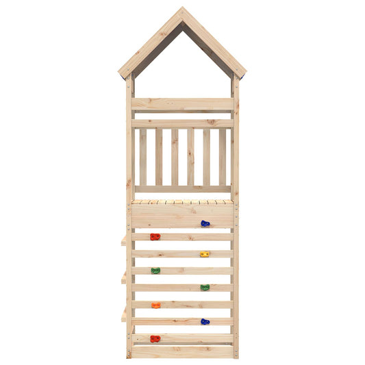 Play Tower Brown 52.5 x 85 x 265 cm Solid Pine Wood Play Tower Brown 52.5 x 85 x 265 cm Solid Pine Wood