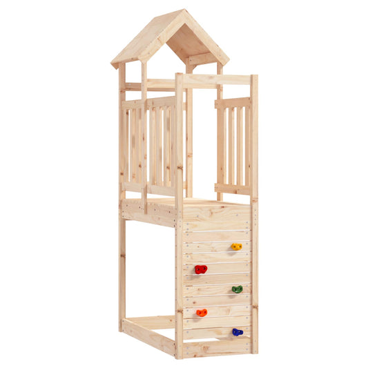 Play Tower Brown 53 x 110.5 x 214 cm Solid Pine Wood Play Tower Brown 53 x 110.5 x 214 cm Solid Pine Wood