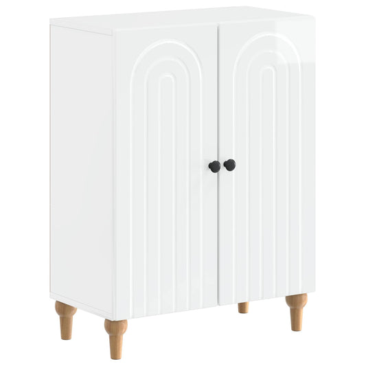 3 Piece Bathroom Cabinet Set ALKMAAR High Gloss White 3 Piece Bathroom Cabinet Set ALKMAAR High Gloss White