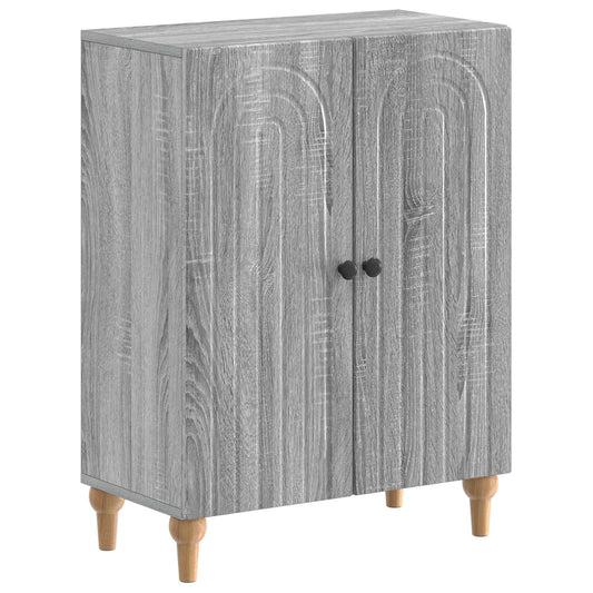 3 Piece Bathroom Cabinet Set ALKMAAR Grey Sonoma 3 Piece Bathroom Cabinet Set ALKMAAR Grey Sonoma