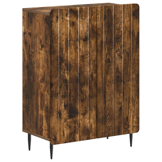3 Piece Bathroom Cabinet Set ZWOLLE Smoked Oak Engineered Wood 3 Piece Bathroom Cabinet Set ZWOLLE Smoked Oak Engineered Wood