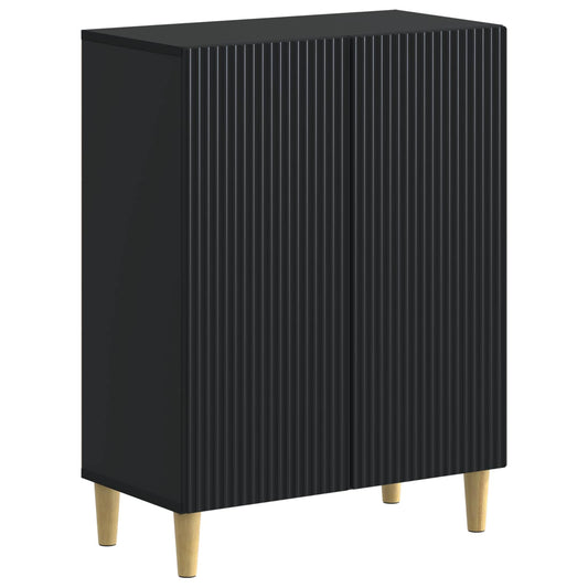 3 Piece Bathroom Cabinet Set ARNHEM Black Engineered Wood 3 Piece Bathroom Cabinet Set ARNHEM Black Engineered Wood