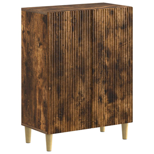 3 Piece Bathroom Cabinet Set ARNHEM Smoked Oak Engineered Wood 3 Piece Bathroom Cabinet Set ARNHEM Smoked Oak Engineered Wood