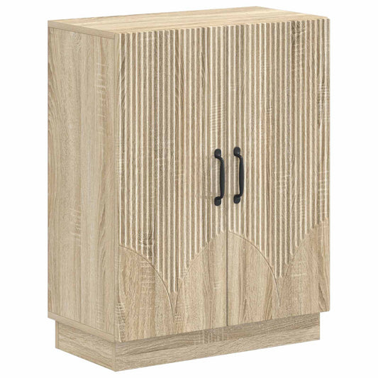 3 Piece Bathroom Cabinet Set HOORN Sonoma Oak Engineered Wood 3 Piece Bathroom Cabinet Set HOORN Sonoma Oak Engineered Wood