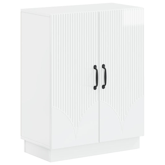 3 Piece Bathroom Cabinet Set HOORN High Gloss White 3 Piece Bathroom Cabinet Set HOORN High Gloss White