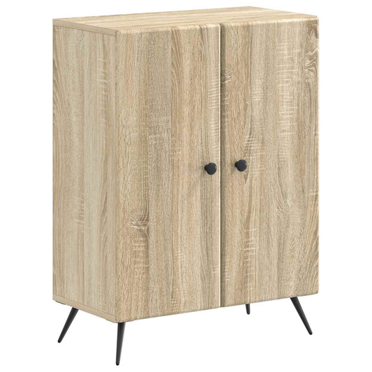 3 Piece Bathroom Cabinet Set BREDA Sonoma Oak Engineered Wood 3 Piece Bathroom Cabinet Set BREDA Sonoma Oak Engineered Wood