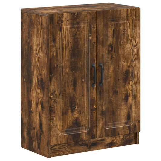 3 Piece Bathroom Cabinet Set UTRECHT Smoked Oak Engineered Wood 3 Piece Bathroom Cabinet Set UTRECHT Smoked Oak Engineered Wood