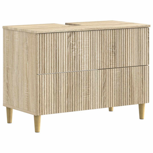 2 Piece Bathroom Cabinet Set ARNHEM Sonoma Oak Engineered Wood 2 Piece Bathroom Cabinet Set ARNHEM Sonoma Oak Engineered Wood