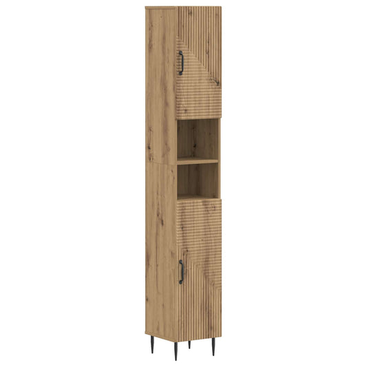 2 Piece Bathroom Cabinet Set HAARLEM Artisan Oak 2 Piece Bathroom Cabinet Set HAARLEM Artisan Oak