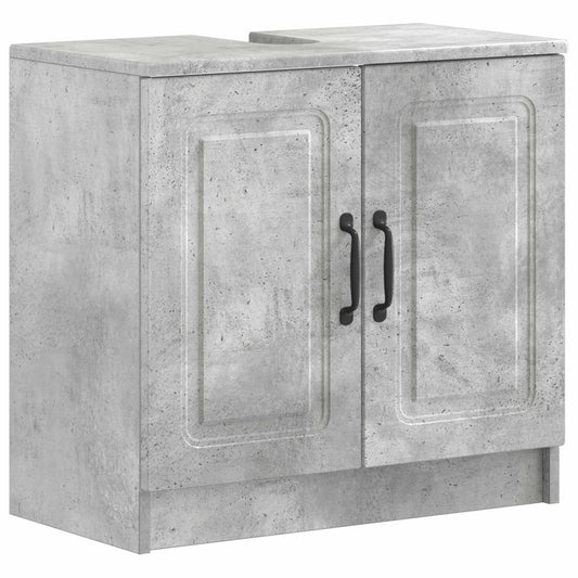2 Piece Bathroom Cabinet Set UTRECHT Concrete Grey 2 Piece Bathroom Cabinet Set UTRECHT Concrete Grey