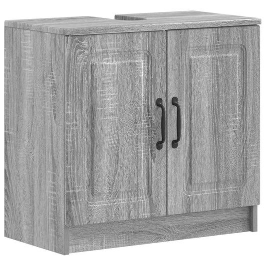 2 Piece Bathroom Cabinet Set UTRECHT Grey Sonoma 2 Piece Bathroom Cabinet Set UTRECHT Grey Sonoma