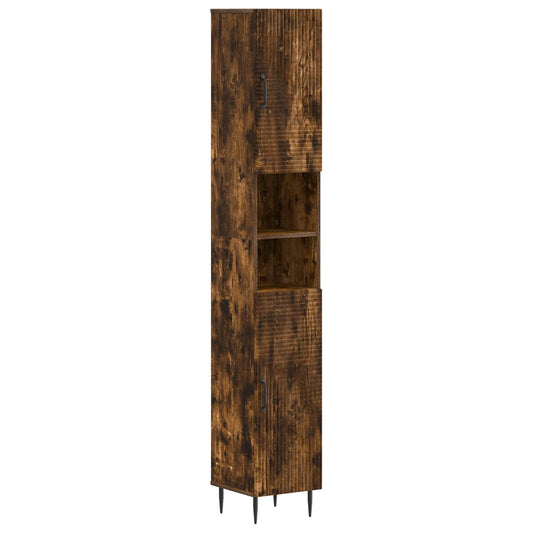 3 Piece Bathroom Cabinet Set HAARLEM Engineered Wood 3 Piece Bathroom Cabinet Set HAARLEM Engineered Wood