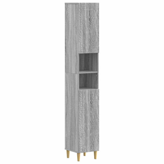 3 Piece Bathroom Cabinet Set DELFT Engineered Wood 3 Piece Bathroom Cabinet Set DELFT Engineered Wood