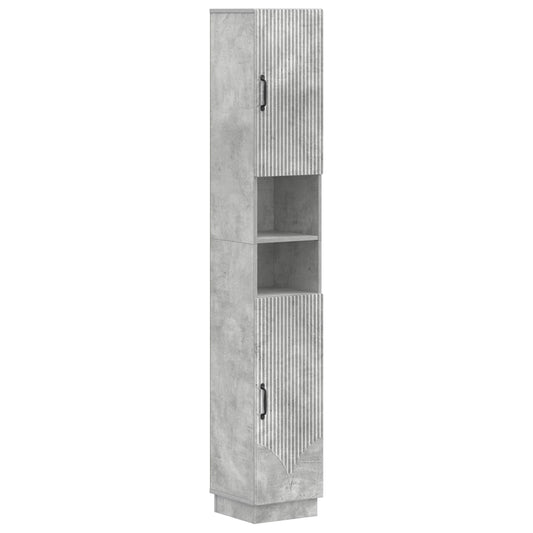 3 Piece Bathroom Cabinet Set HOORN Engineered Wood 3 Piece Bathroom Cabinet Set HOORN Engineered Wood