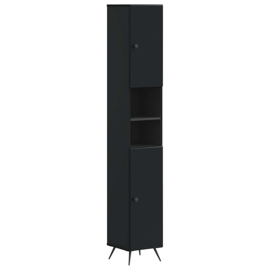 3 Piece Bathroom Cabinet Set BREDA Engineered Wood 3 Piece Bathroom Cabinet Set BREDA Engineered Wood