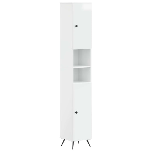 3 Piece Bathroom Cabinet Set BREDA Engineered Wood 3 Piece Bathroom Cabinet Set BREDA Engineered Wood