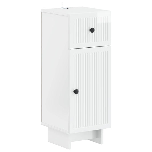 2 Piece Bathroom Cabinet Set EDE High Gloss White 2 Piece Bathroom Cabinet Set EDE High Gloss White
