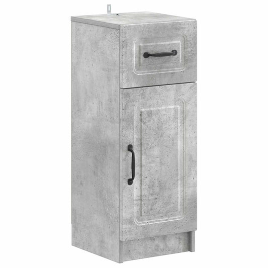 2 Piece Bathroom Cabinet Set UTRECHT Concrete Grey 2 Piece Bathroom Cabinet Set UTRECHT Concrete Grey