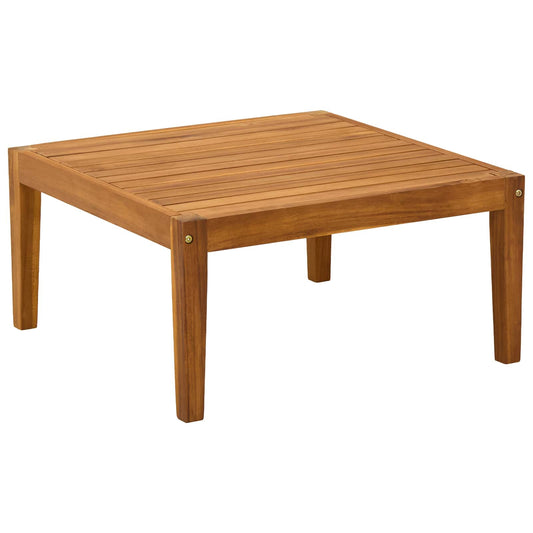 Garden Table Solid Acacia Wood Natural 60 x 60 x 30 cm Garden Table Solid Acacia Wood Natural 60 x 60 x 30 cm